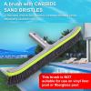 imagePool Brush Head for Cleaning Plaster and Gunite Concrete SurfacesHeavy Duty Inground Swimming Pools Stiff Bristles Scrub BrushesSTIFF BRISTLE FOR CONCRETE