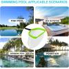 imagePool NetProfessional Ultra Fine Mesh Pool Leaf Skimmer Nets for Silt SandPollen Debris Cleaning with Super Extra Fine Nylon Deep BagHeavy Duty Aluminum Frame ampamp Handle RakePole Not Included