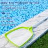 imagePool Skimmer Net Total Length 72 inches Rake with PoleAccessories for Cleaning IngroundAbove Ground Swimming Pool PondSpa and Hot Tub Leaf DebrisUltra Fine Mesh