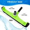 imageSepetrel 20quot Pool Vacuum Brush Head for Cleaning Pool WallsHeavy Duty IngroundAbove Ground Swimming Pool Scrub Brushes with Curved Ends