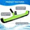 imageSepetrel 20quot Pool Vacuum Brush Head for Cleaning Pool WallsHeavy Duty IngroundAbove Ground Swimming Pool Scrub Brushes with Curved Ends