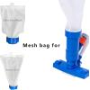 imageSepetrel 2pcs Pool Vacuum Replacement Mesh Collection BagsIncludes A Fine Mesh Collection Bag and A Standard Mesh Collection Bag for Clasp Collection Bag Vacuum