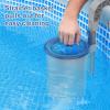imageSepetrel Above Ground Pool Surface Skimmer Wall Mount Pool Maintenance Accessories for Inflatable Collars Tubular ampamp Metal Frame Pools Floating Skimmer Basket  Efficiently Removes Debris