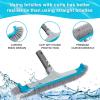 imageSepetrel Deluxe Swimming Pool Cleaning Kit Including 2 Brush Heads 2 Pool Skimmer NetsNO Pole