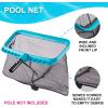 imageSepetrel Deluxe Swimming Pool Cleaning Kit Including 2 Brush Heads 2 Pool Skimmer NetsNO Pole