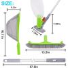 imageSepetrel Deluxe Swimming Pool Cleaning Kit with Spa Jet Vacuum CleanerBrush Semideep Skimmer Net ampamp Adjustable 575inch PoleIdeal for Cleaning Above GroundInflatable Pools