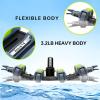 imageSepetrel Heavy Duty Pool Vacuum Head with Wheels ampamp Aluminum Handle Professional Weighted Flexible Vacuum Head