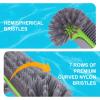 imageSepetrel Pool Brush Head for Cleaning WallsHeavy Duty IngroundAbove Ground Swimming Pool Round Scrub Brushes with Premium Strong Bristle ampamp Reinforced Aluminium BackGrey