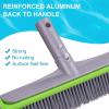 imageSepetrel Pool Brush Head for Cleaning WallsHeavy Duty IngroundAbove Ground Swimming Pool Round Scrub Brushes with Premium Strong Bristle ampamp Reinforced Aluminium BackGrey