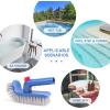 imageSepetrel Pool Brush Head for Cleaning WallsSteps ampamp CornersRotatable Hand Scrub Brushesfor IngroundAbove Ground Swimming PoolSpa Bathroom Hot Tub Kitchen