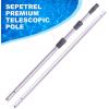imageSepetrel Pool Pole  Professional 12 Foot Telescoping Swimming Pool Cleaning PolesAdjustable Telescopic Polefor Skimmer NetBrushVacuum Head12 Feet