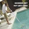 imageSepetrel Pool Pole  Professional 12 Foot Telescoping Swimming Pool Cleaning PolesAdjustable Telescopic Polefor Skimmer NetBrushVacuum Head12 Feet