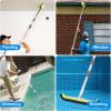 imageSepetrel Pool PoleUpgraded Professional 12 Foot Telescoping Swimming Pool Pole with Threaded TipsAdjustable Telescopic Polesfor Skimmer NetBrushVacuum Head12 Feet