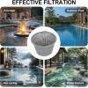imageSepetrel Swimming Pool Filter Basket Set of 2  Replacement Skimmer Basket for InGround Pools  Captures Leaves Needles and Debris  Most Pump ampamp Water Circulation Systems