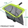 imageSepetrel Swimming Pool Leaf Skimmer NetReinforced Frame Deep Rake NetPlastic Edge