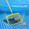 imageSepetrel Swimming Pool Leaf Skimmer NetReinforced Frame Deep Rake NetRubber Edge DoubleLayer