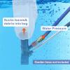 imageUpgraded Swimming Pool Spa Jet Vacuum Cleaner with Brush ampamp 56quot Polefor Above GroundInflatable PoolHot TubPond Spa Lake and Fountain