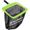 imageSepetrel Swimming Pool Leaf Skimmer NetFine Nylon Mesh ampamp Reinforced Frame Deep Rake NetCleaning Supplies and Accessories Pole Not IncludedPool Rake
