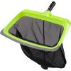 imageSepetrel Swimming Pool Leaf Skimmer NetReinforced Frame Deep Rake NetRubber Edge DoubleLayer
