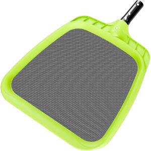 imageSepetrel Swimming Pool Leaf Skimmer NetFine Nylon Mesh ampamp Reinforced Frame Deep Rake NetCleaning Supplies and Accessories Pole Not IncludedPool Skimmer