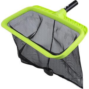 imageSepetrel Swimming Pool Leaf Skimmer NetReinforced Frame Deep Rake NetPlastic Edge